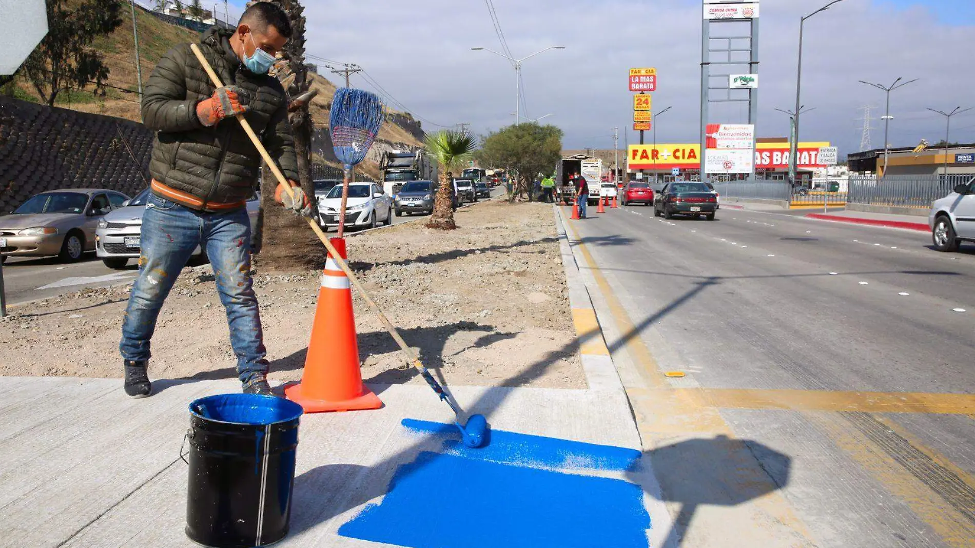 Supervisa ayuntamiento obras complementarias de la zona este